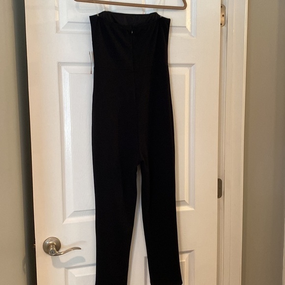 Strapless Fitted Ankle Length Jumpsuit - Picture 4 of 4